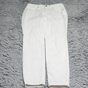 Chicos Skinny Ankle Jeans‎ Women Chicos Size 00R US 2R White Denim Cotton Blend